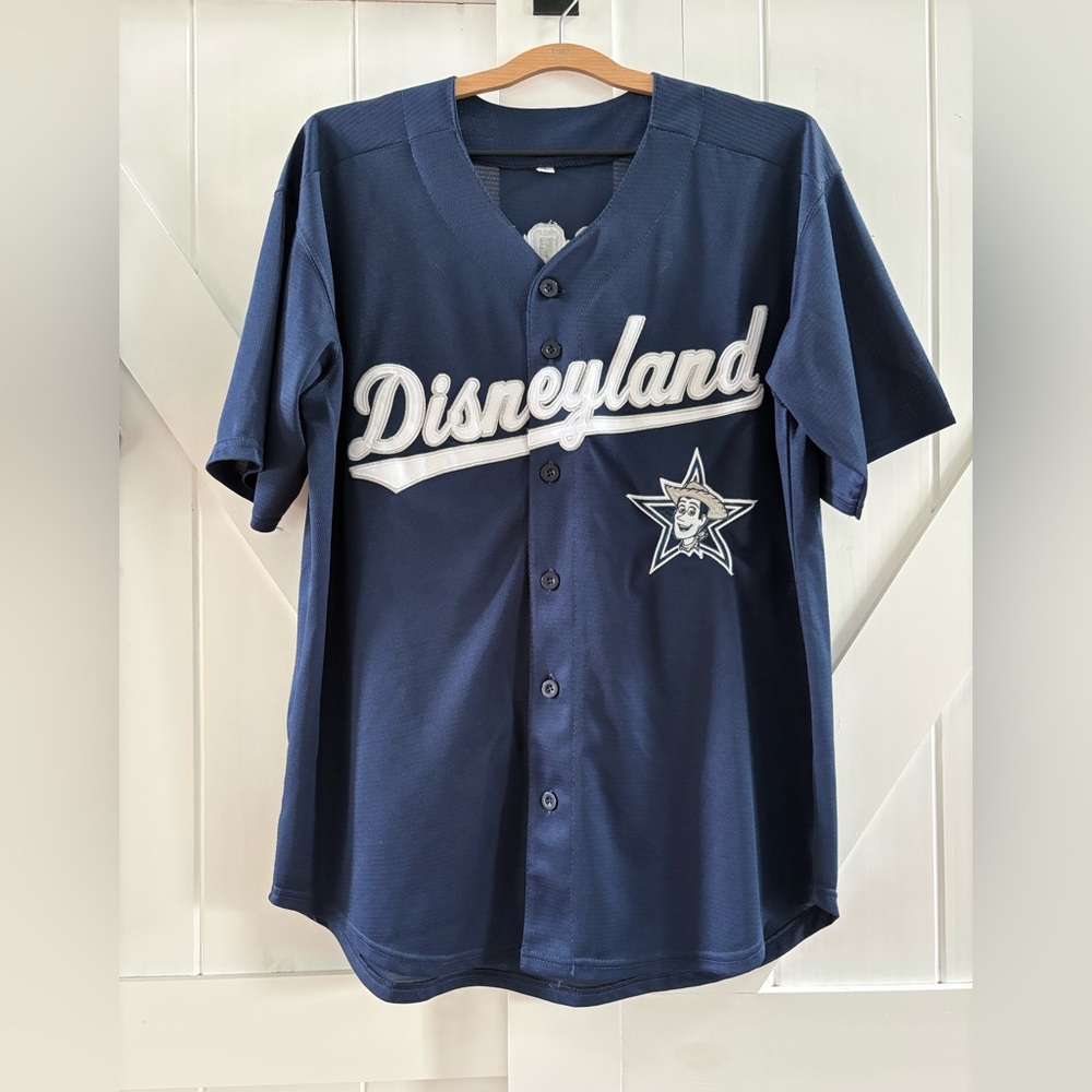 Park Friends Disneyland Toy Story Sheriff Woody Baseball Jersey